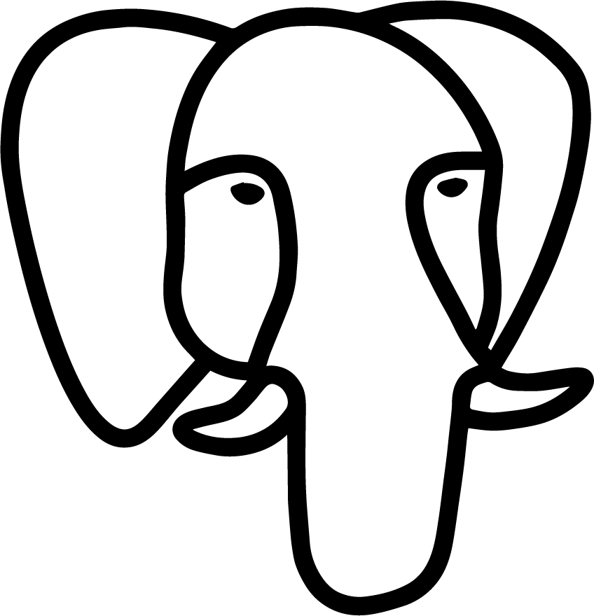 PostgreSQL Logo – Open-Source Datenbank für Datenverarbeitung und Business Intelligence